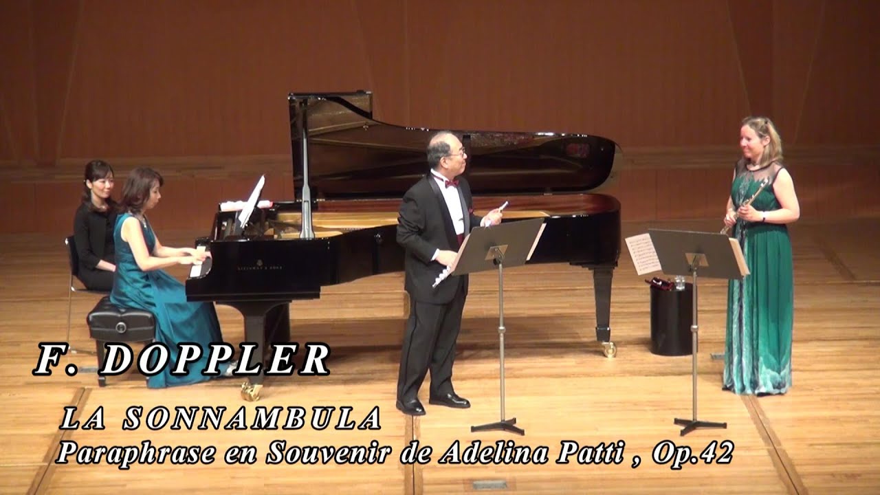 F.Doppler : Paraphrase La Sonnambula / Lorna McGhee , Koichi Itoh , Kumi Mizuno
