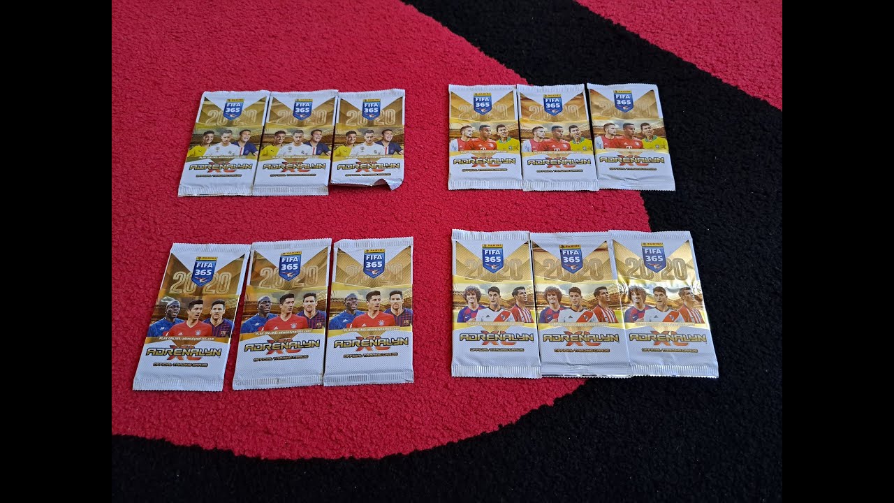 PANINI FIFA 365 2020 - CZTERY RODZAJE SASZETEK - KTÓRE SASZETKI WYGRAŁY TEN POJEDYNEK???