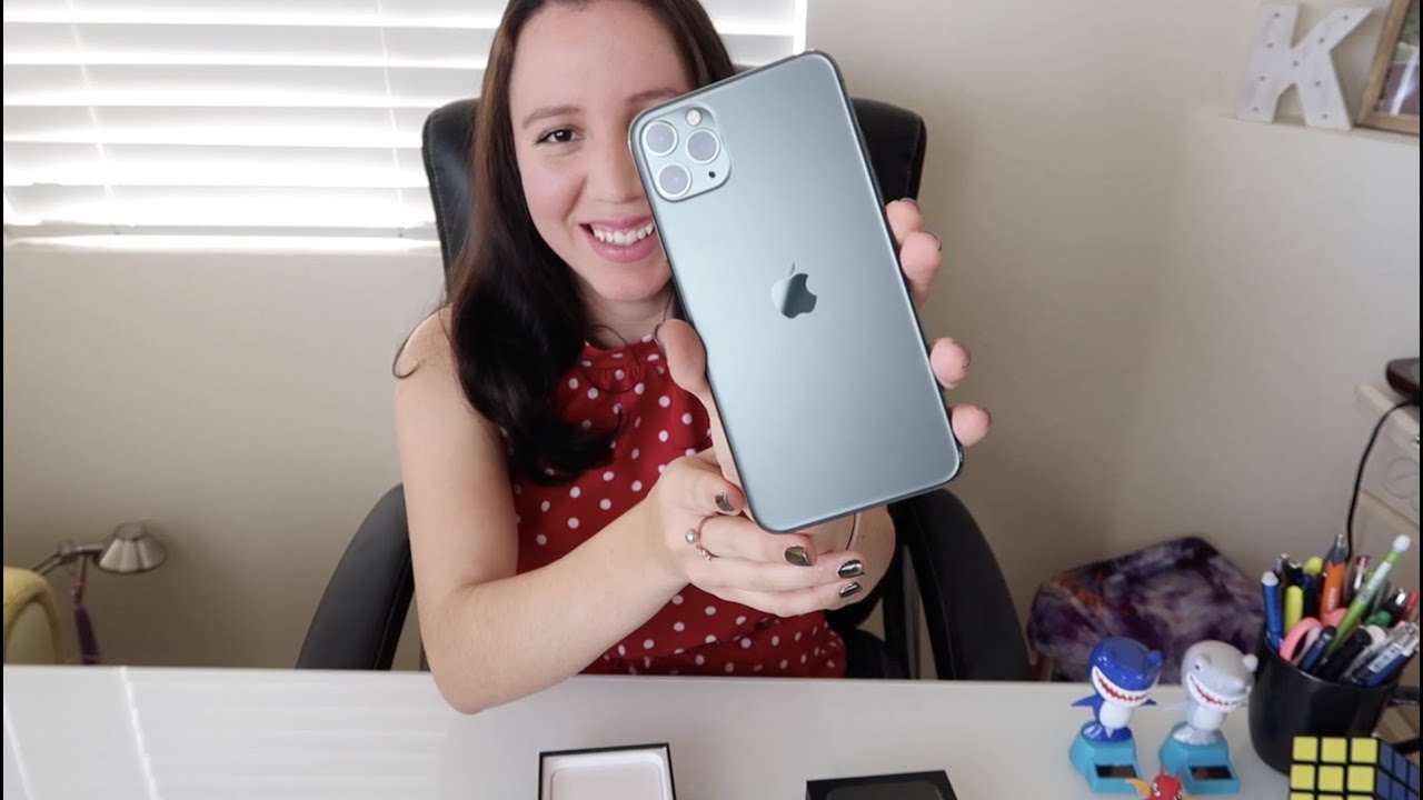 Midnight Green iPhone 11 Pro Max Unboxing