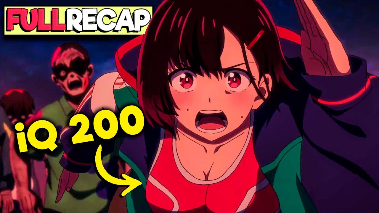😳A Girl Wakes Up and Finds Everyone Turned Into Zombie and She Looking For A Team🧟Zom 100 Full Recap