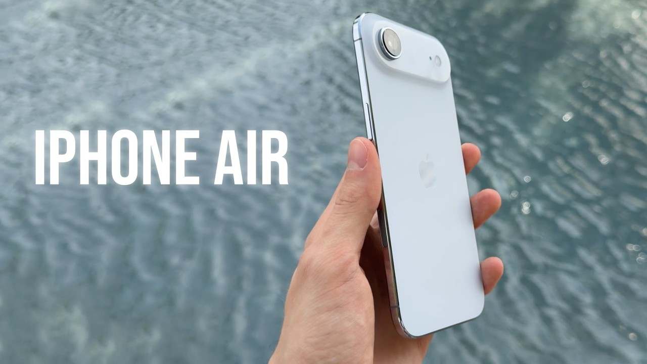 Review iPhone Air ☁️ El iPhone más IMPORTANTE para Apple (pero no para ti)