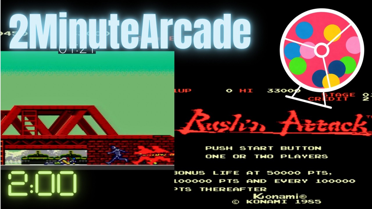 Rush 'n Attack - (2MinuteArcade Challenge)