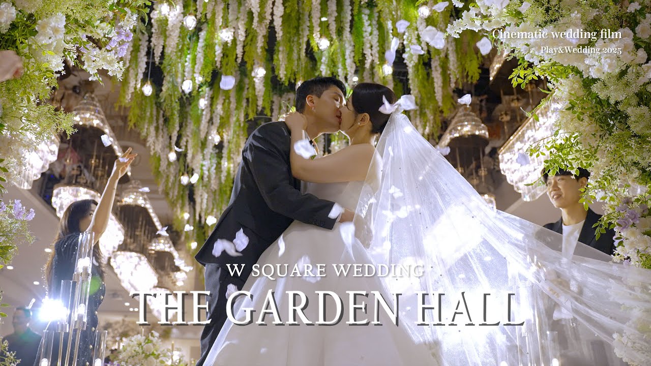 w스퀘어웨딩홀, 더가든홀 I 시네마틱 웨딩영상 하이라이트_4K UHD I cinematic wedding film, wedding movie