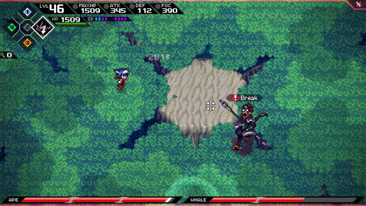 Crosscode Grand Krys'kajo Boss Battle - Ape 1 Round Kill - No Damage
