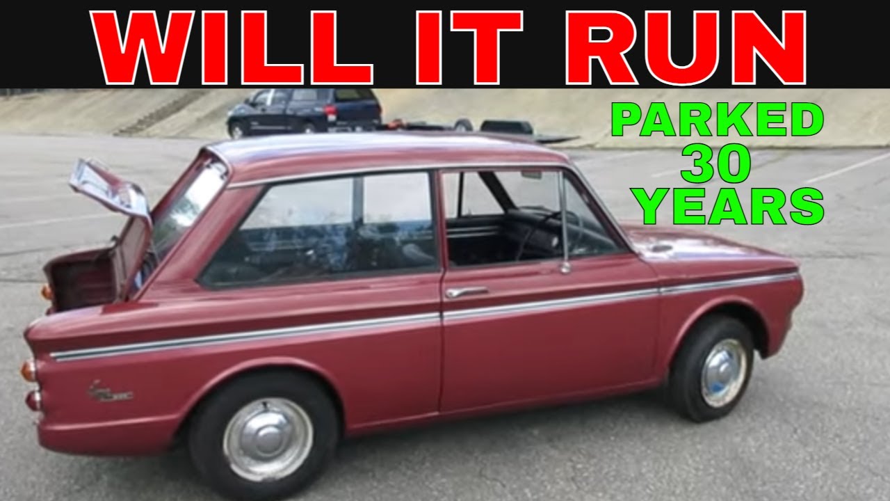 1965 Hillman Imp Mini Car, Ran When Parked 30 years ago.