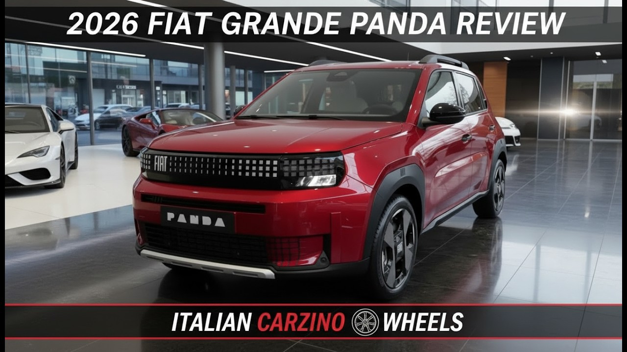 2026 FIAT GRANDE PANDA RED – Nuovo Design Urbano, Interni Digitali e Tecnologia Avanzata