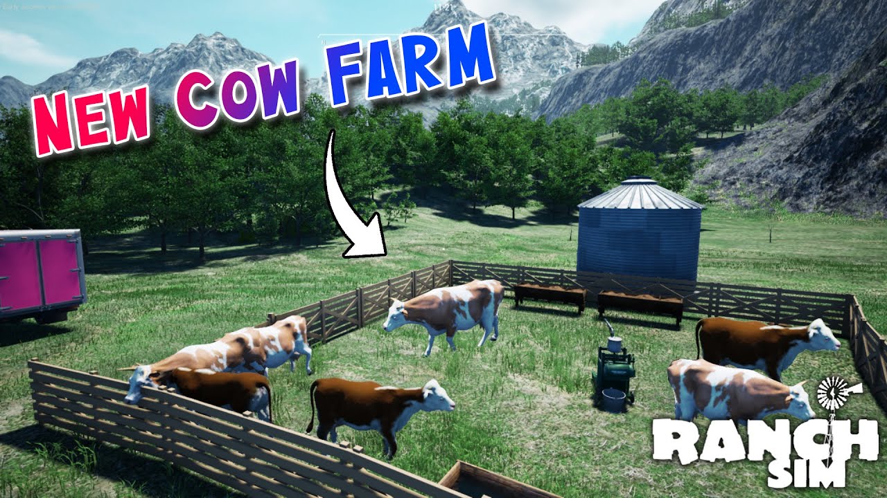 NEW COW FARM IN OUR RANCH |RANCH SIMULATOR MALAYALAM