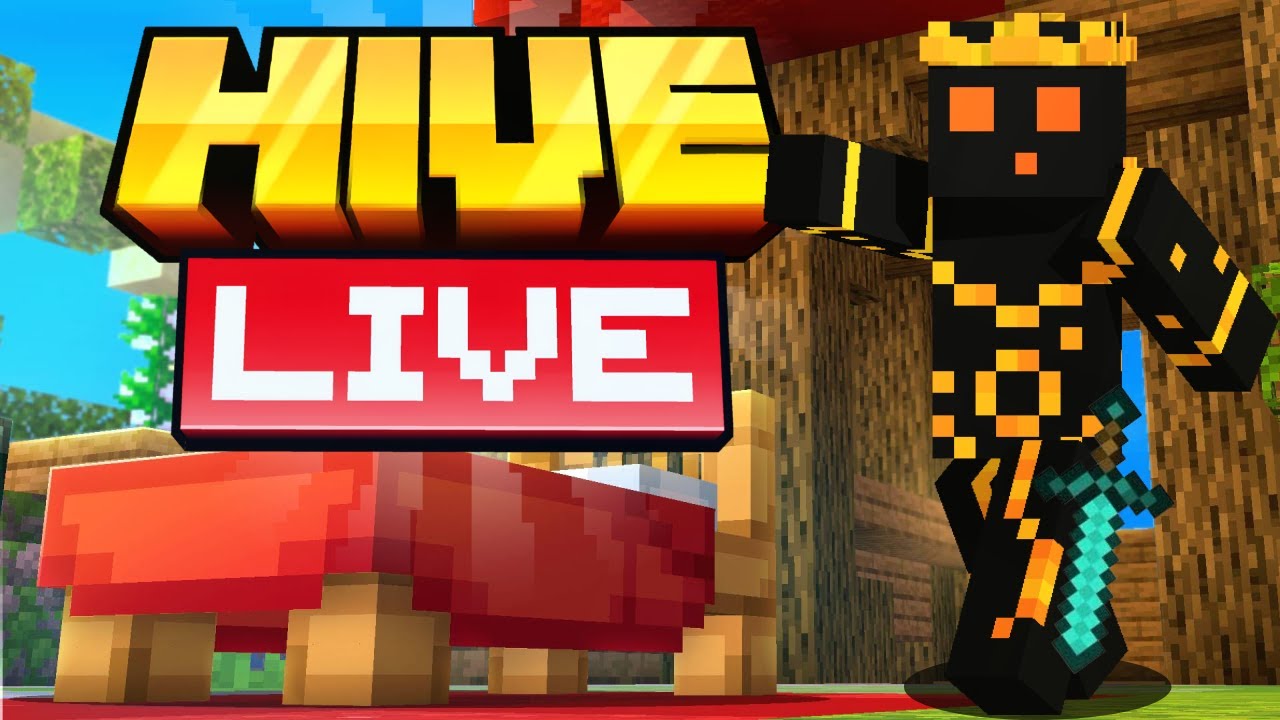 Hive LIVE Maxing Bedwars With Viewers!!