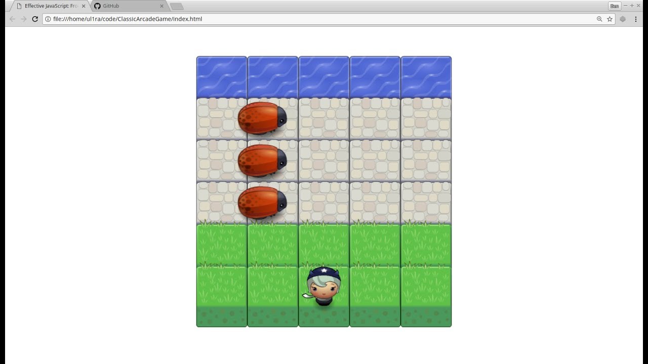 Udacity: Classic Arcade Game like Frogger