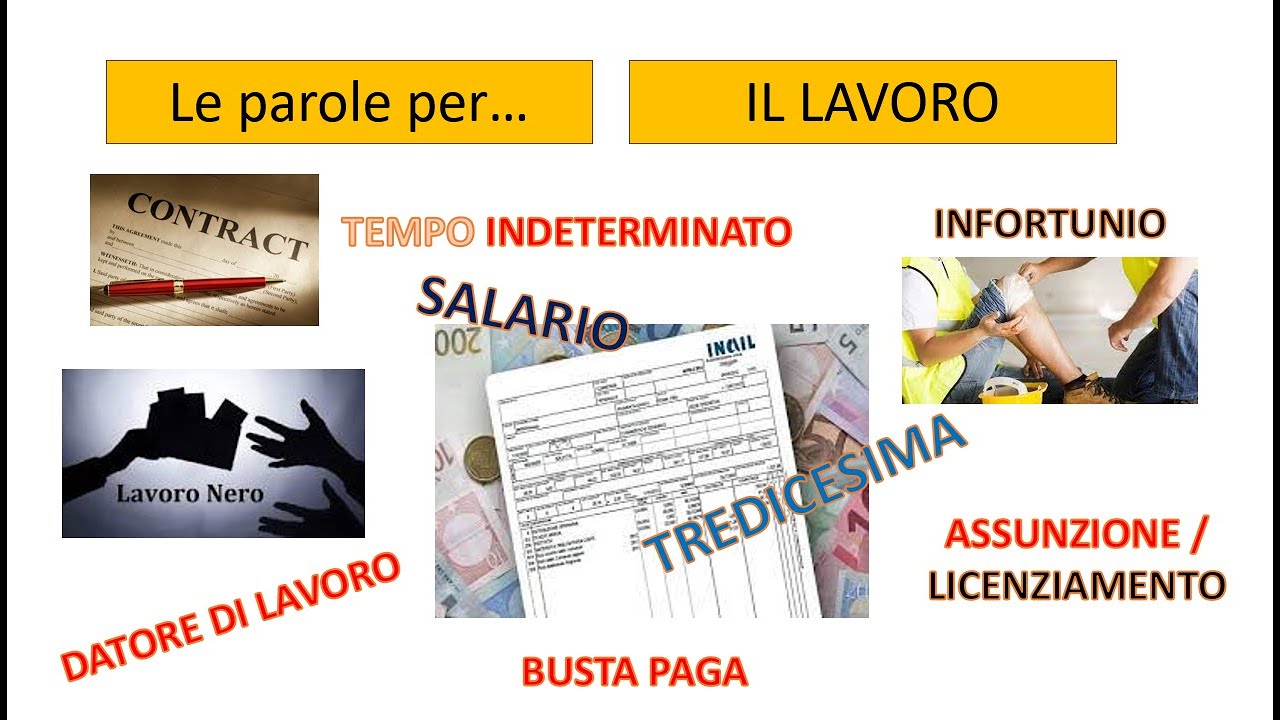 107. LE PAROLE PER IL LAVORO