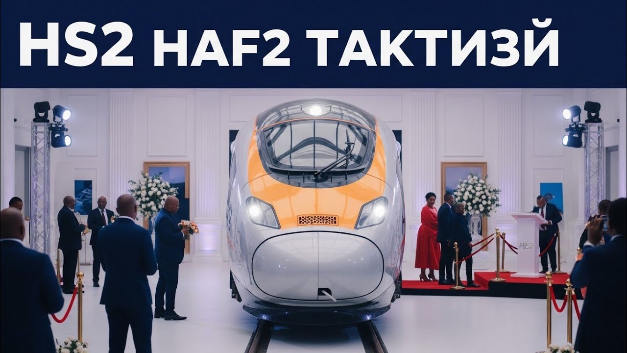Высокоскоростной поезд HS2 (High-Speed ​​2) в Великобритании 🇬🇧: самые быстрые железнодорожные пу...