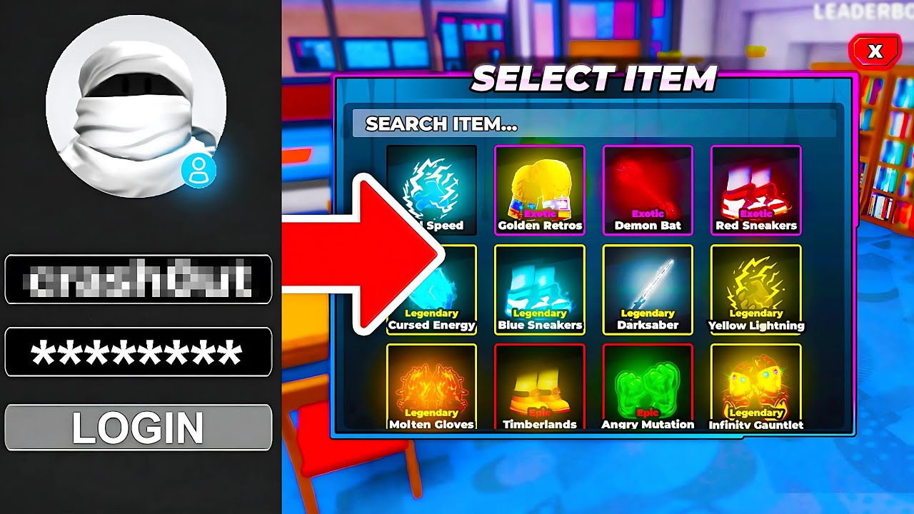 I Logged into the #1 Players Account in Roblox Fight In A School