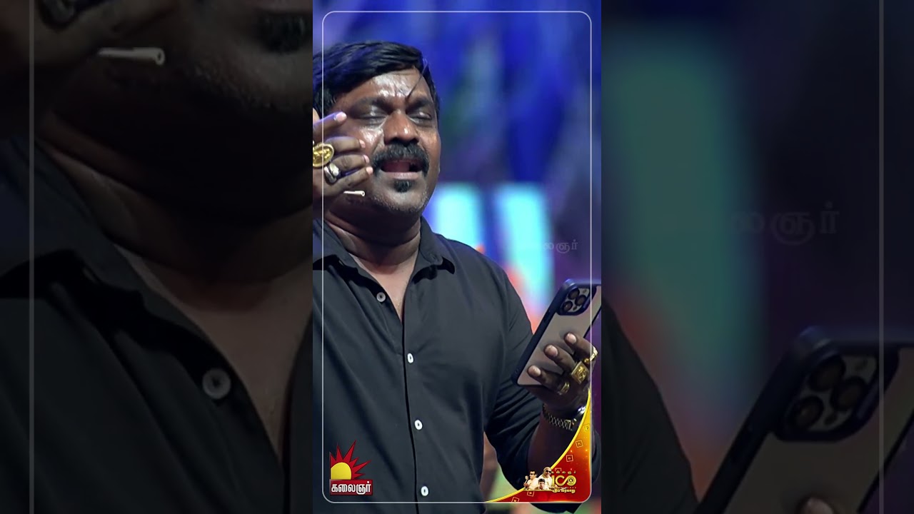 Singer Velmurugan's live performance @ Kalaignar 100 | A Tribute to the Legacy of Kalaignar
