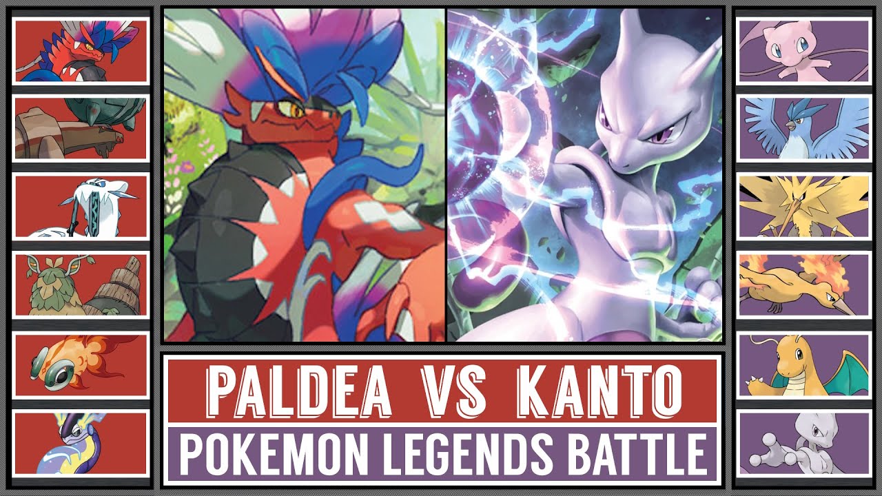 Legendary Pokémon Battle: PALDEA vs KANTO [Pokémon Scarlet & Violet]