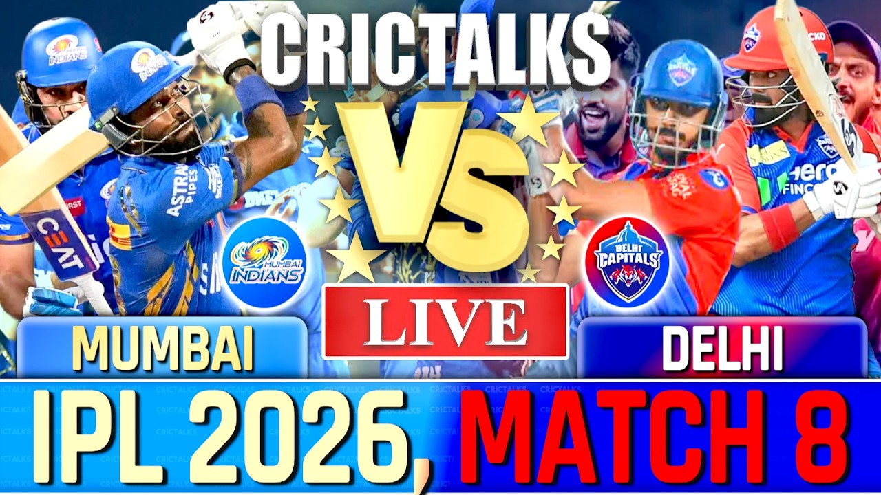 Live: MI vs DC Final Live Match Today IPL 2026 Score Commentary, Mumbai vs Delhi