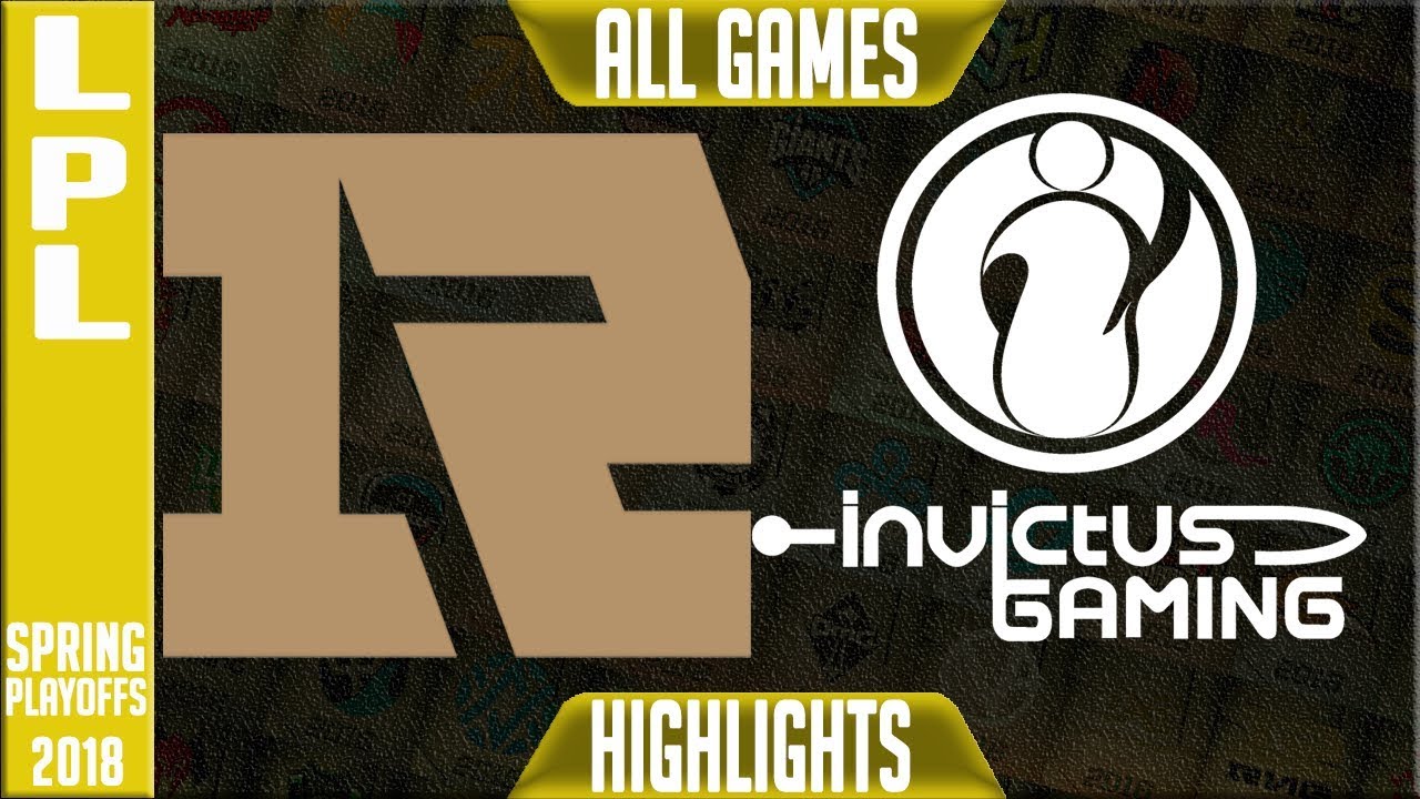 RNG vs IG Highlights ALL GAMES | LPL Playoffs Semi final Spring 2018 | RNG vs Invictus Gaming