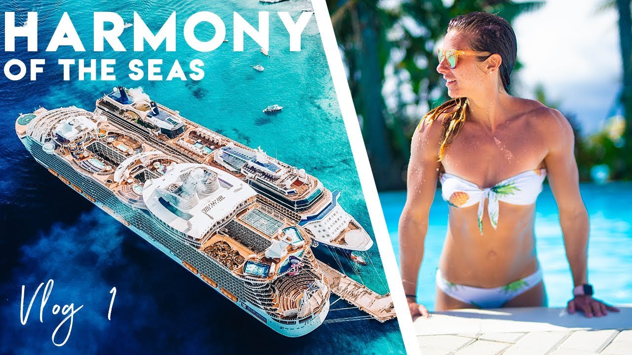 Boarding the BIGGEST CRUISE SHIP IN THE WORLD (okay second Largest) | Harmony of the Seas