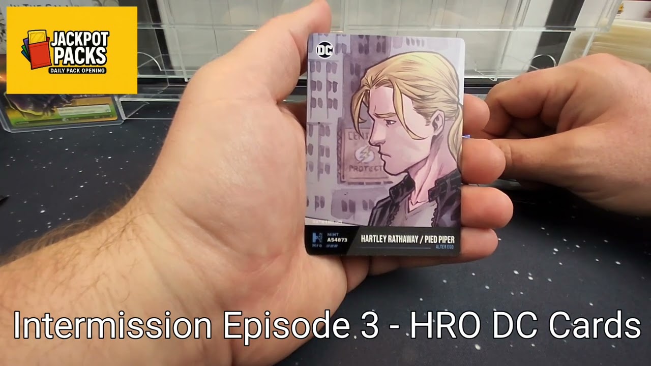 Перерыв. Эпизод 3 - Карты HRO DC. Глава 2 - Открытие бустерных наборов - NFT и коллекционирование.