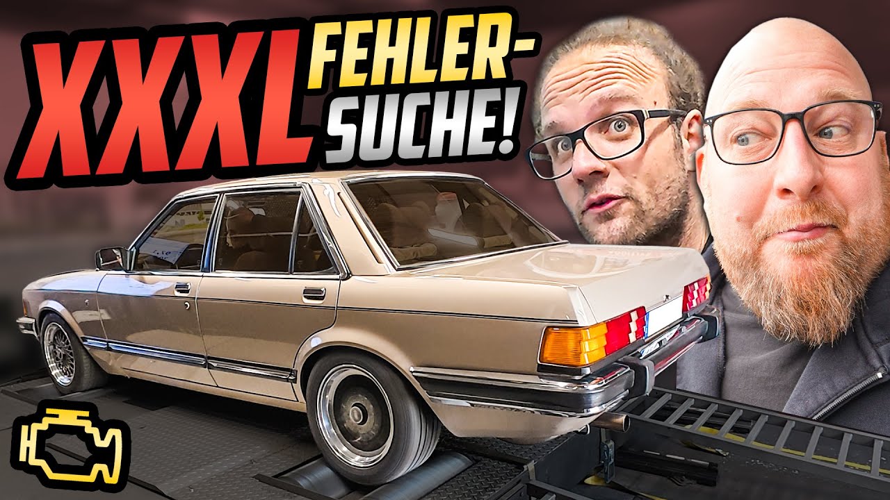 Hier wirst DU zum K-Jetronic PROFI! - Ford Granada 2.9 Turbo - Auf der JAGD nach SPRIT!