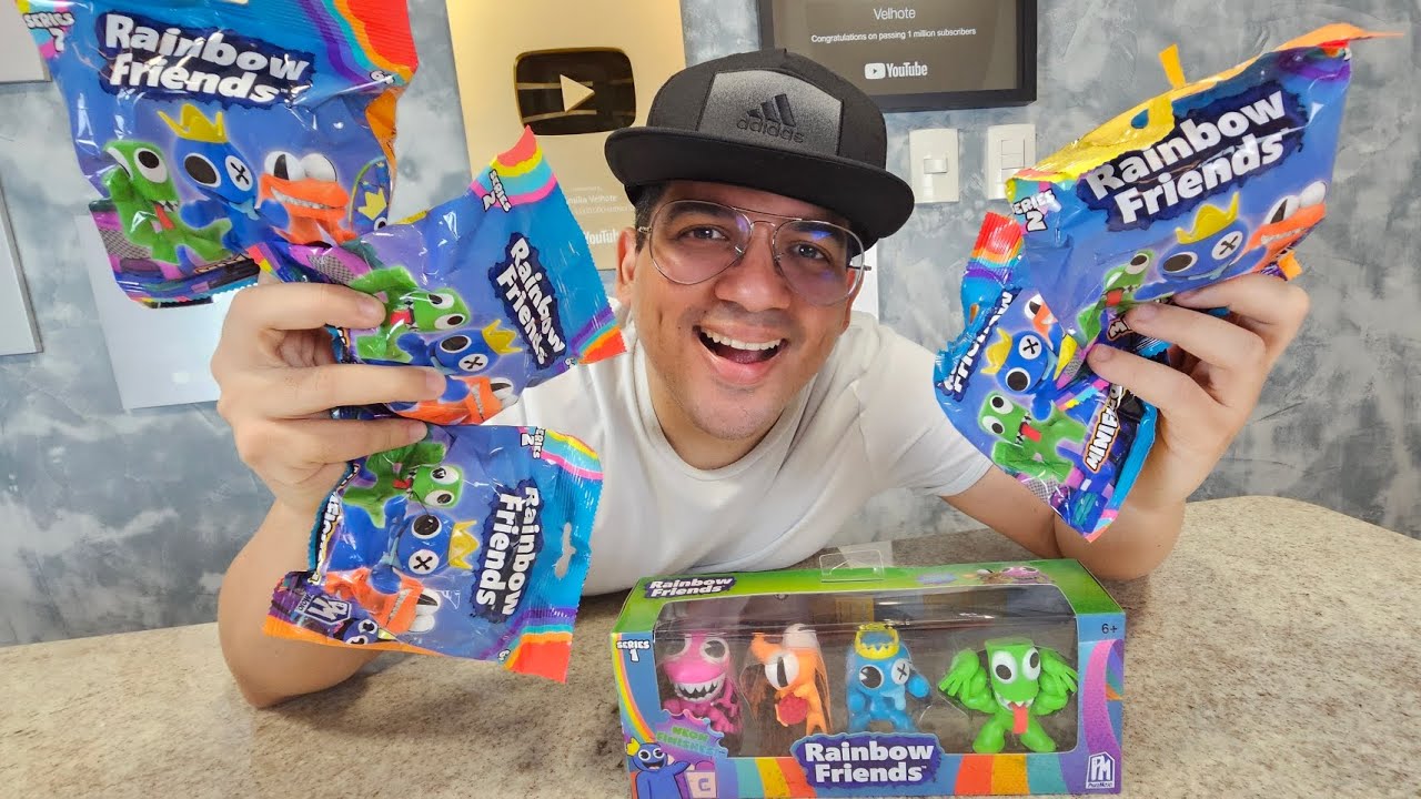 ABRINDO PACOTES MISTERIOSOS SUPER RAROS DE RAINBOW FRIENDS!