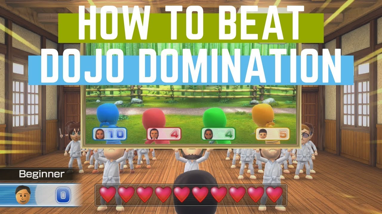 How to Beat Wii Party U DOJO DOMINATION