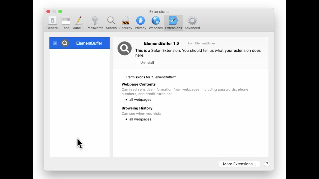 How to remove ElementBuffer - potentially unwanted application using Combo Cleaner?