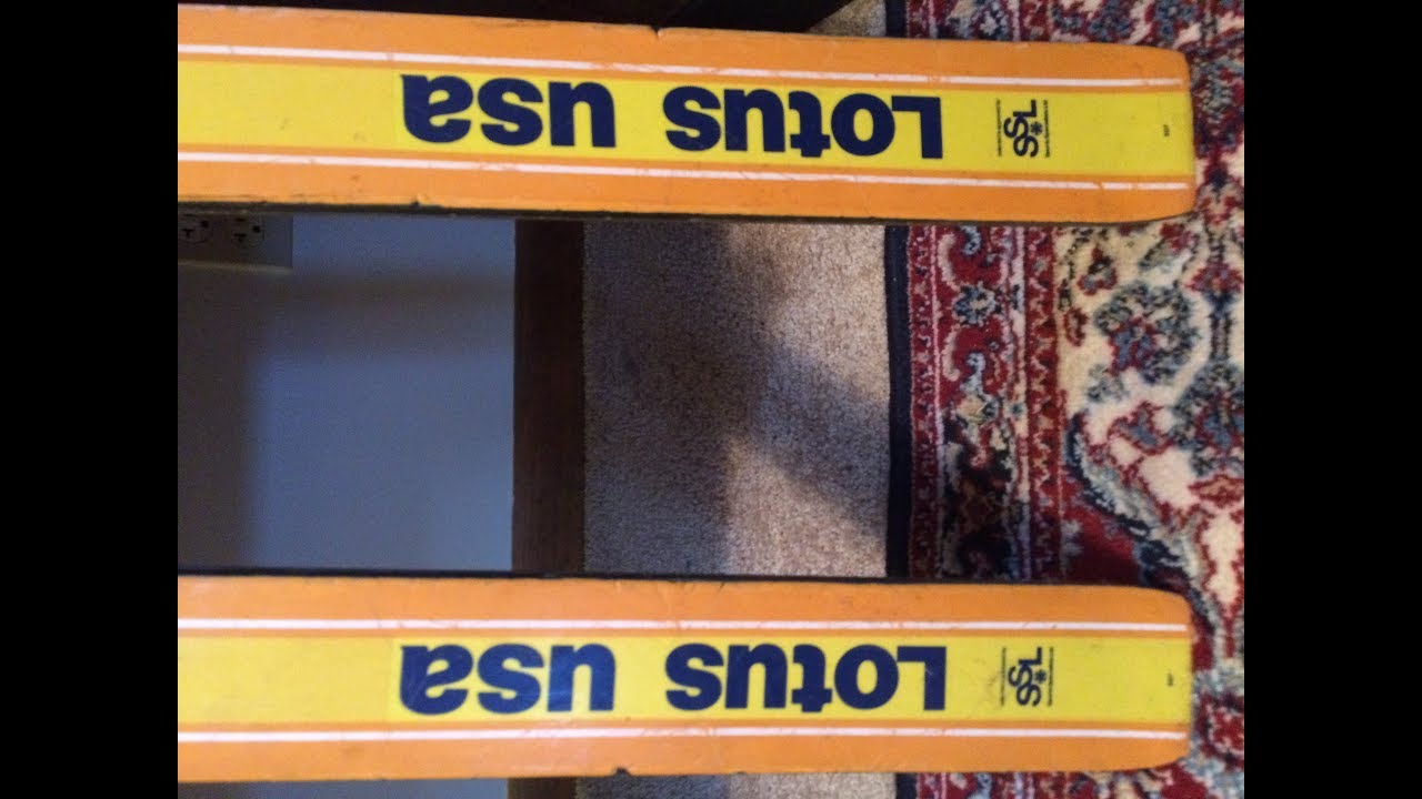 Vintage K2 USA 'LOTUS' Snow Skis For Sale w/ Look 99 Bindings 160cm