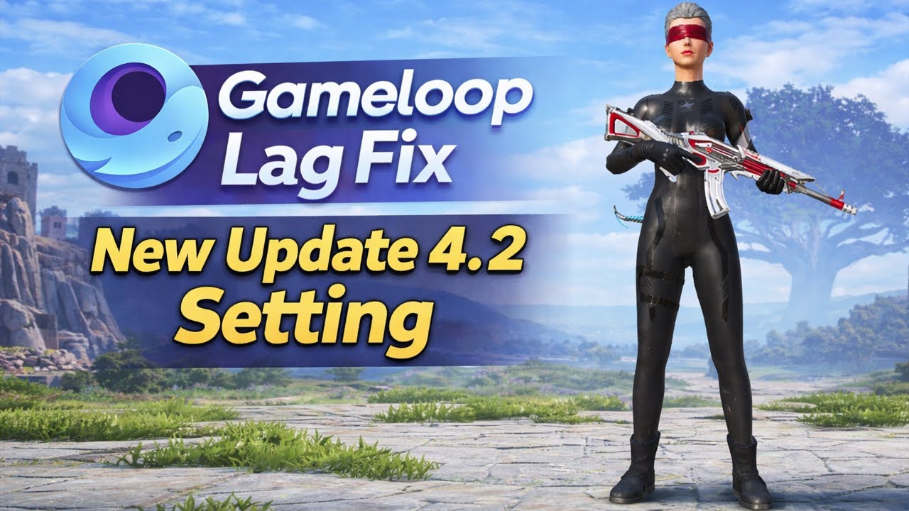 New Update 4.2 Gameloop Lag Fix  Setting 🔧 | PUBG Mobile Emulator Boost Guide (No Lag 120 FPS)
