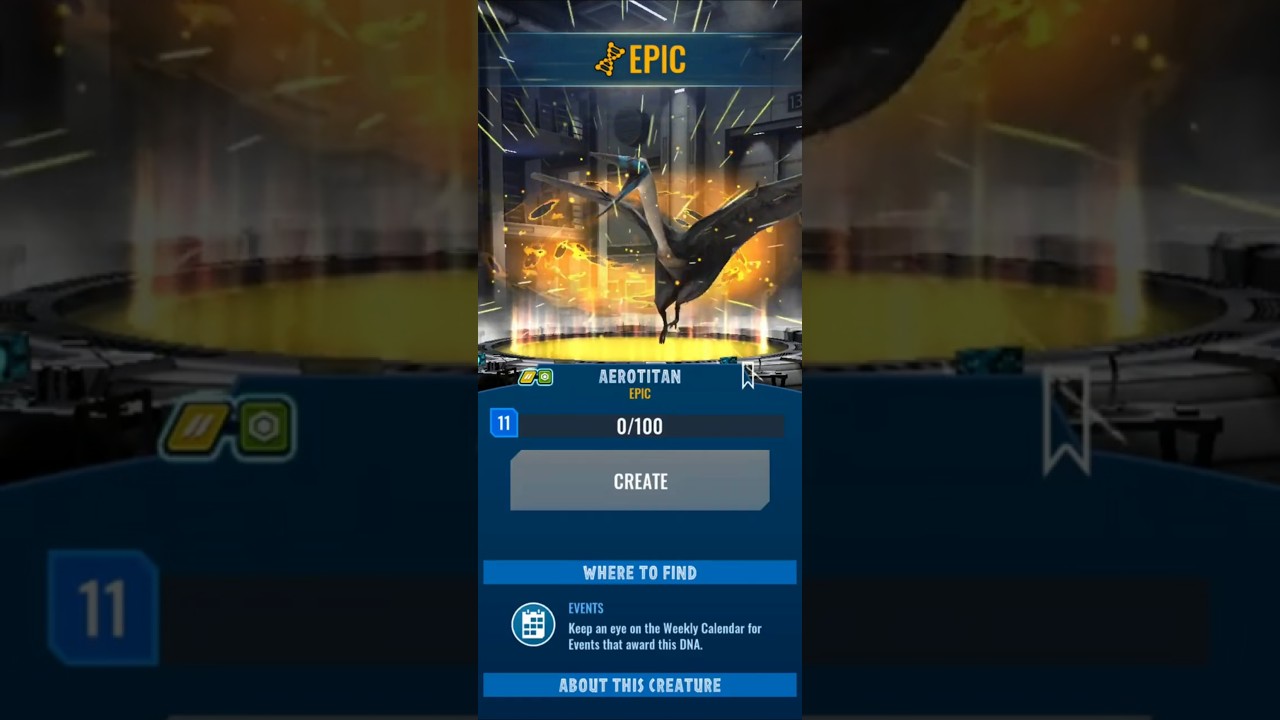 AEROTITAN UNLOCKED! New Epic Nonhybrid | Jurassic World Alive