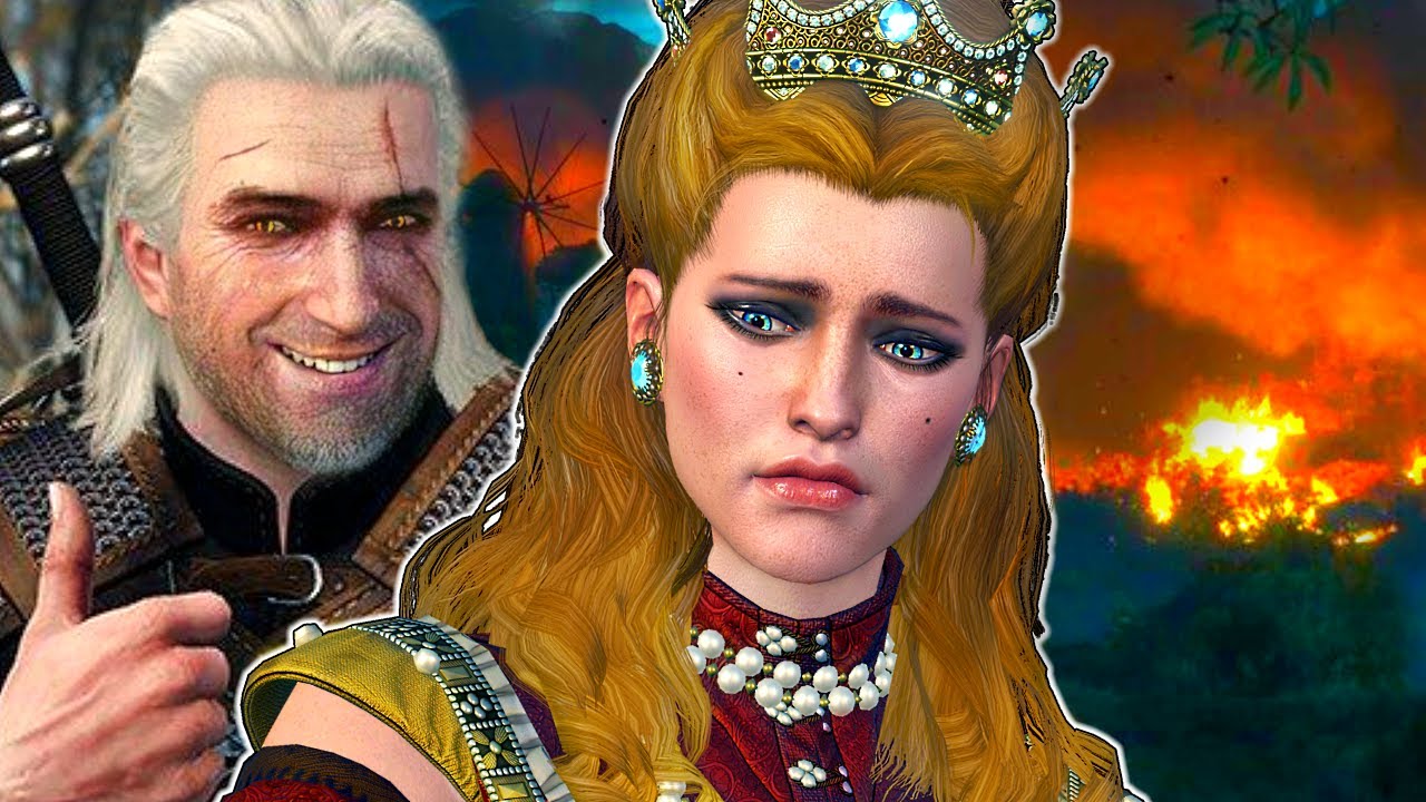 Witcher 3 [RARE Dialogue]: What if You Renovate Corvo Bianco During the Vampire Attack?
