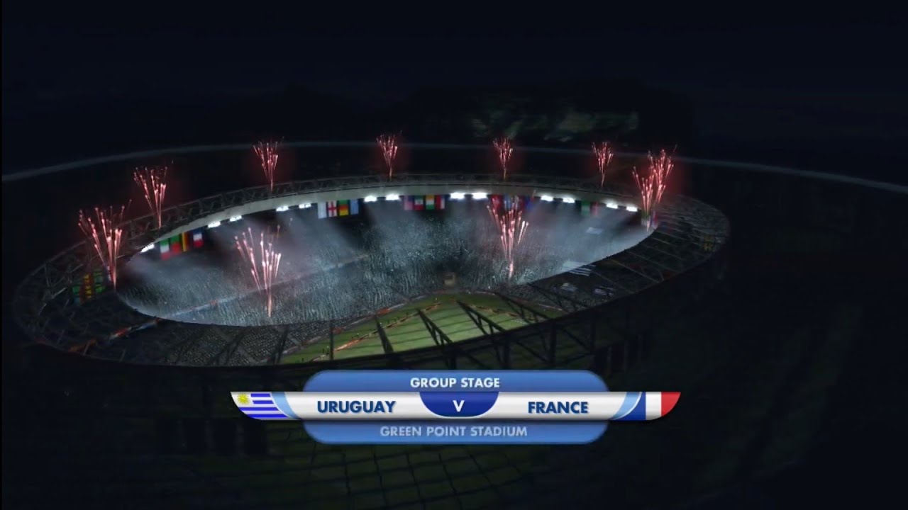 2010 FIFA World Cup Match 2 - Uruguay v France / Gameplay PlayStation 3 (PS3)