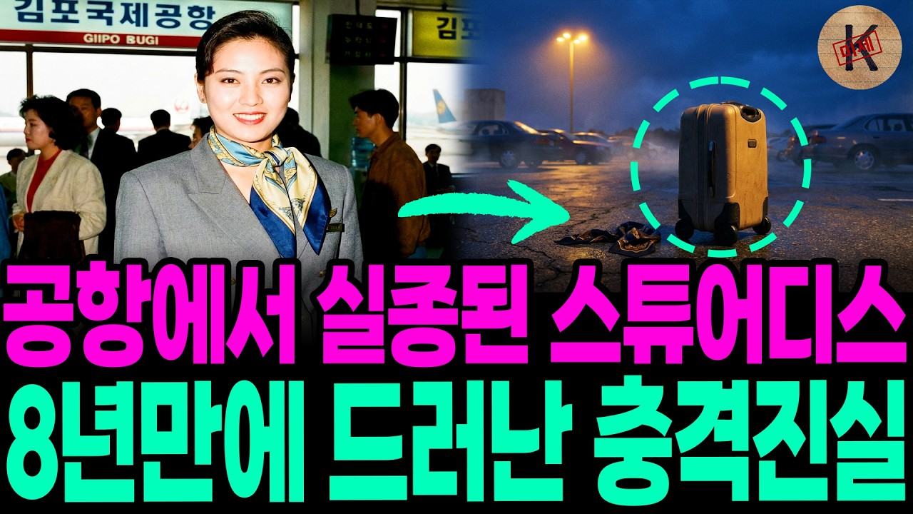 1995년 공항에서 실종된 스튜어디스, 8년만에 드러난 충격진실