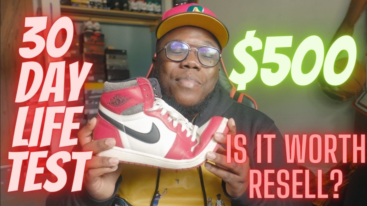 30 DAY LIFE TEST Air Jordan 1 lost and found