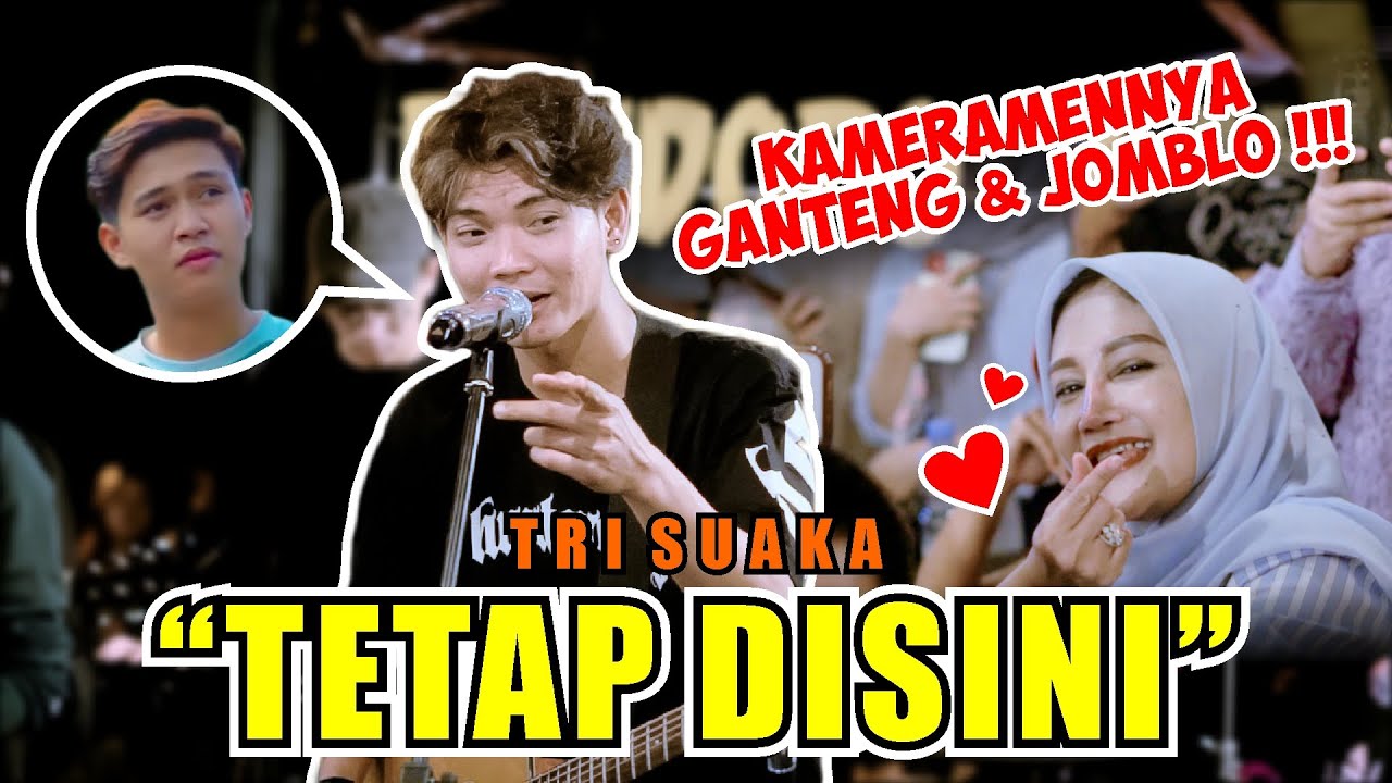 Cmeramen Jadi Pusat Perhatian!! Tetap Disini - Tri Suaka (Live Ngamen)