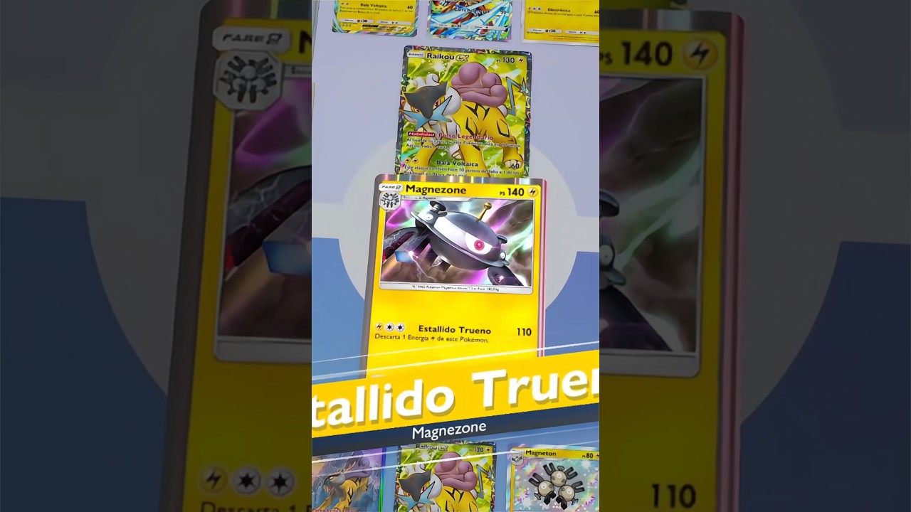 Mazo Actualizado de Magnezone y Raikou EX en Pokémon TCG Pocket
