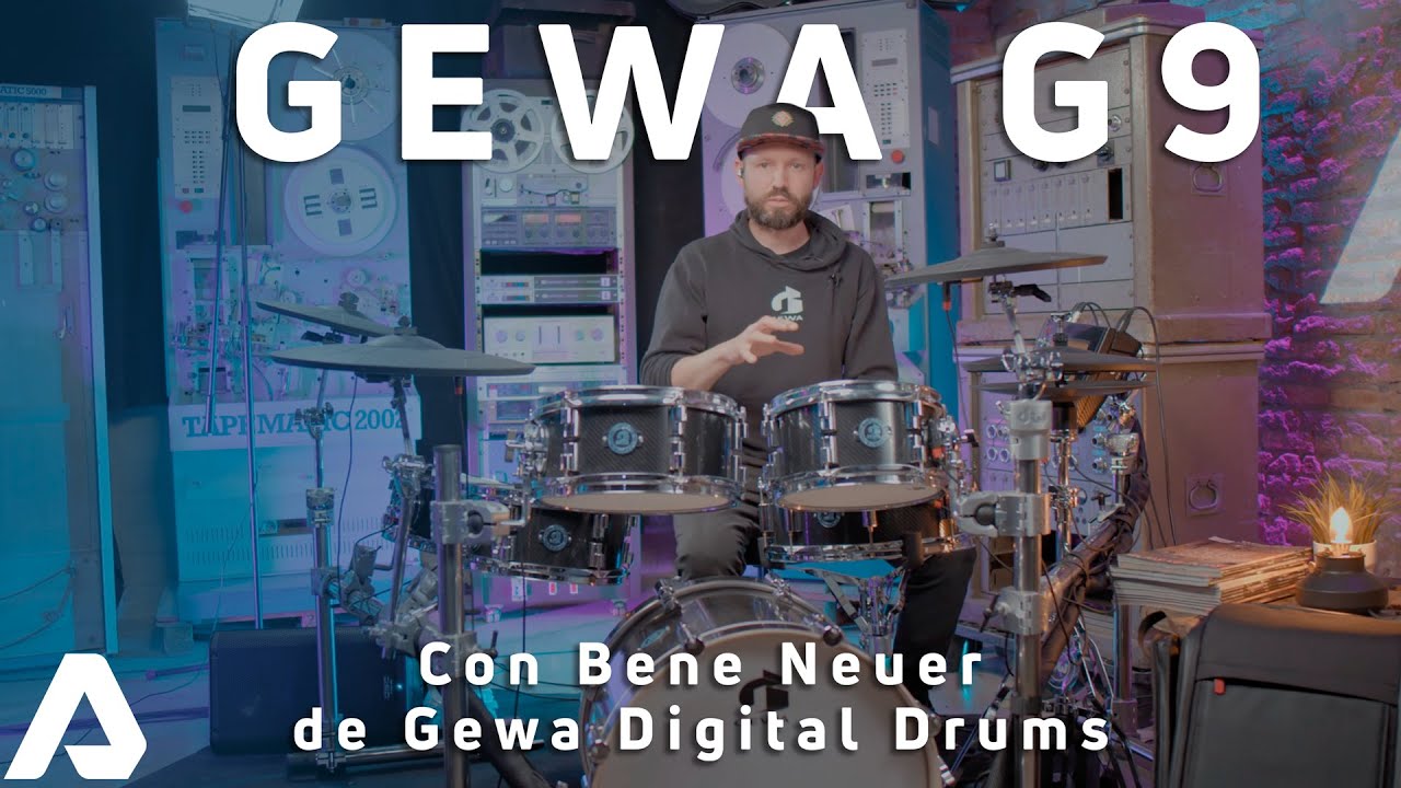Todo sobre la GEWA G9, la batería más completa de Gewa | Alfasoni