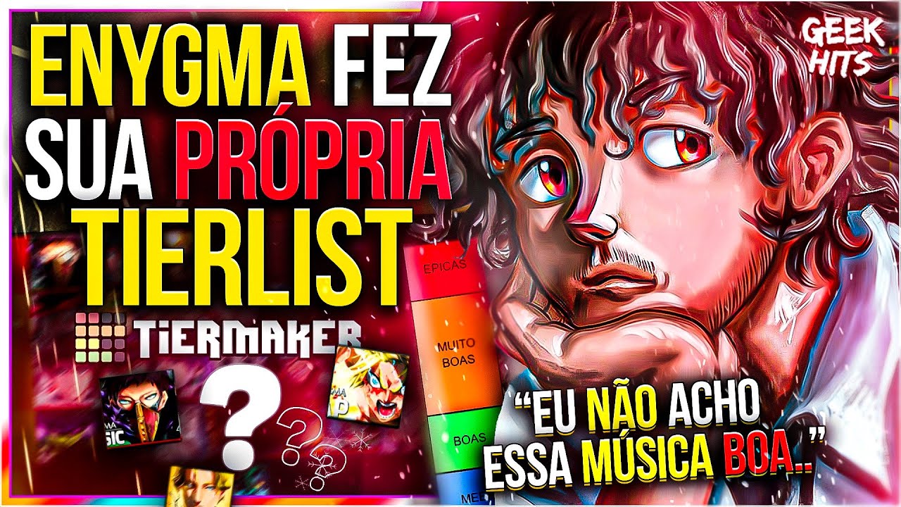 ENYGMA e MISTERY fazem TierList de RAPS do @Enygma_Music