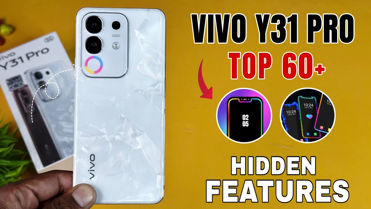 Vivo Y31 Pro 5G Top 60+++ Hidden Features | Vivo Y31 Pro Tips And Tricks | Vivo Y31 Pro 5G