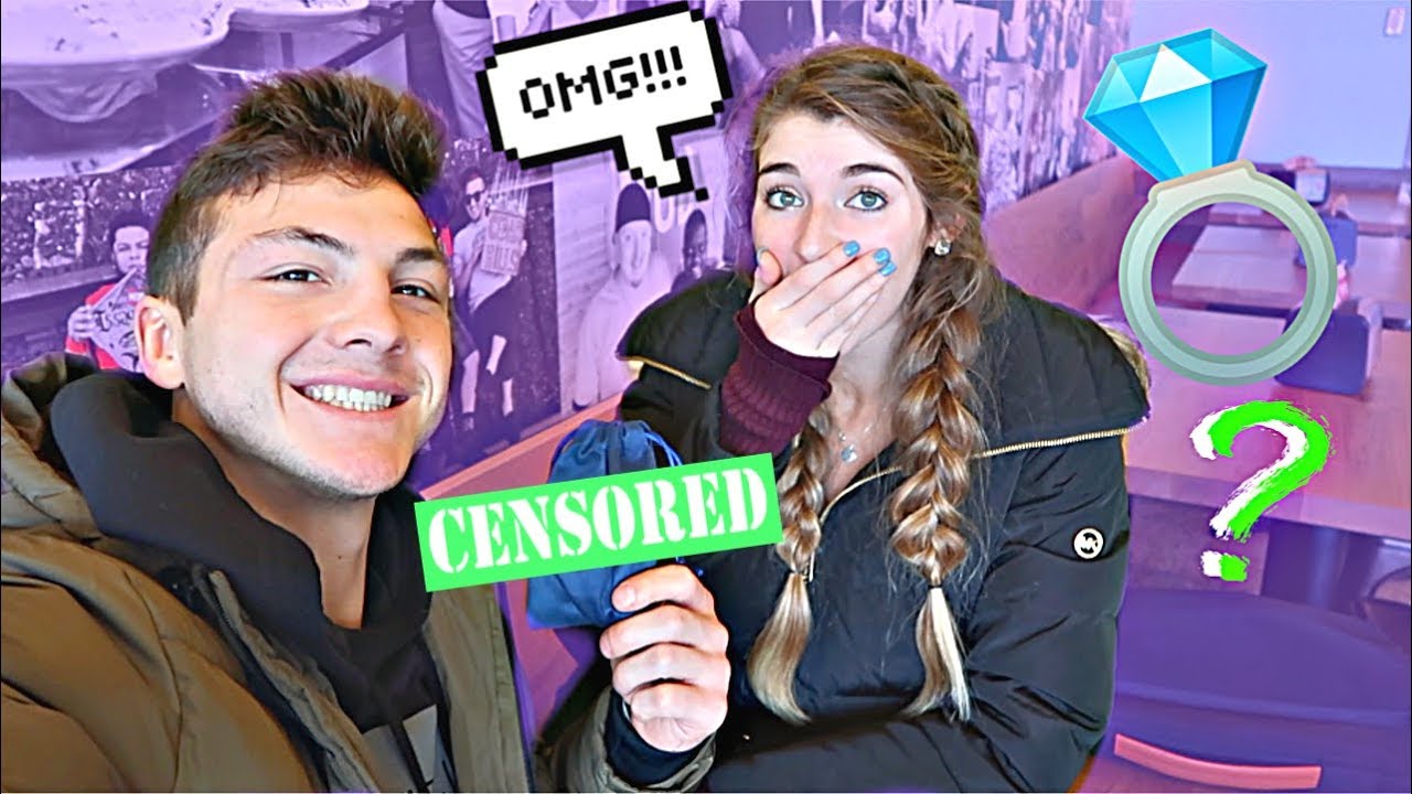 Boyfriend Surprises Girlfriend With A....