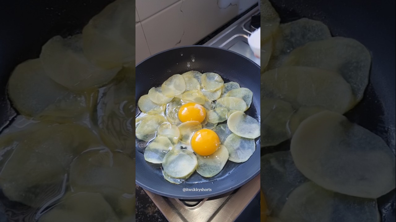 trendy potato eggs #shorts #egg