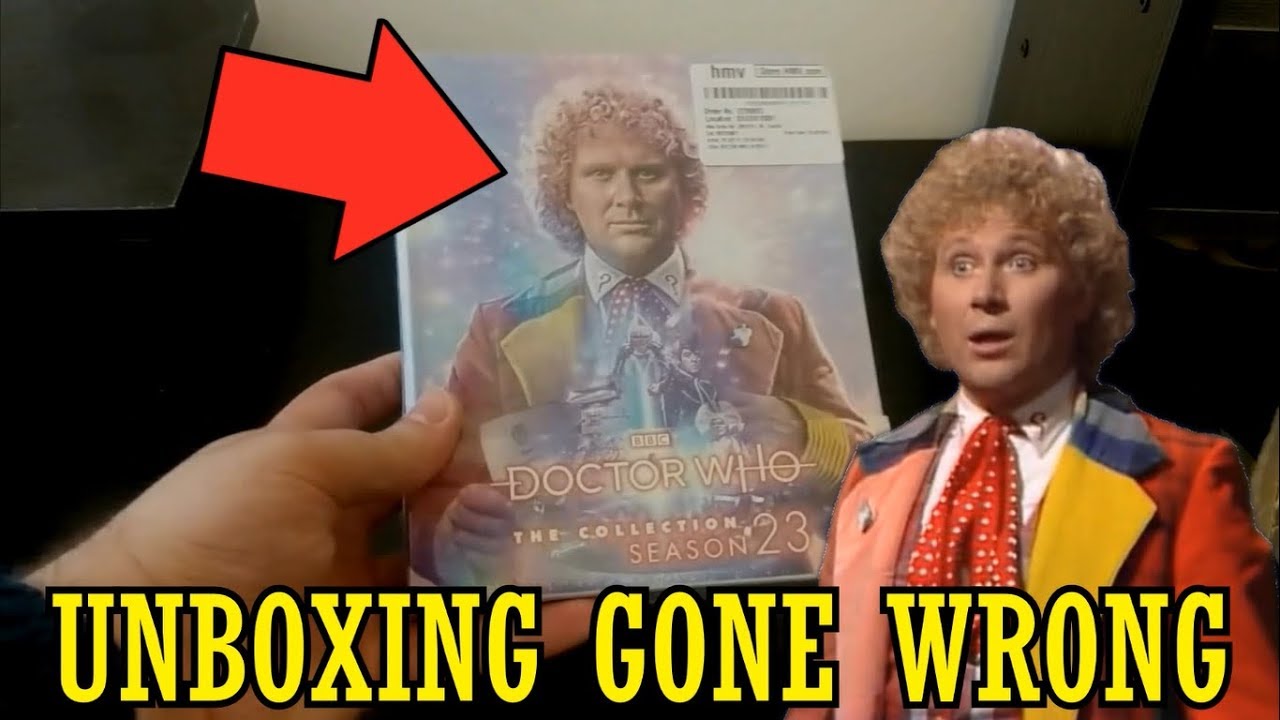 DOCTOR WHO SEASON 23 BLU-RAY UNBOXING - Morality, the 6th Doctor and a Breakdown