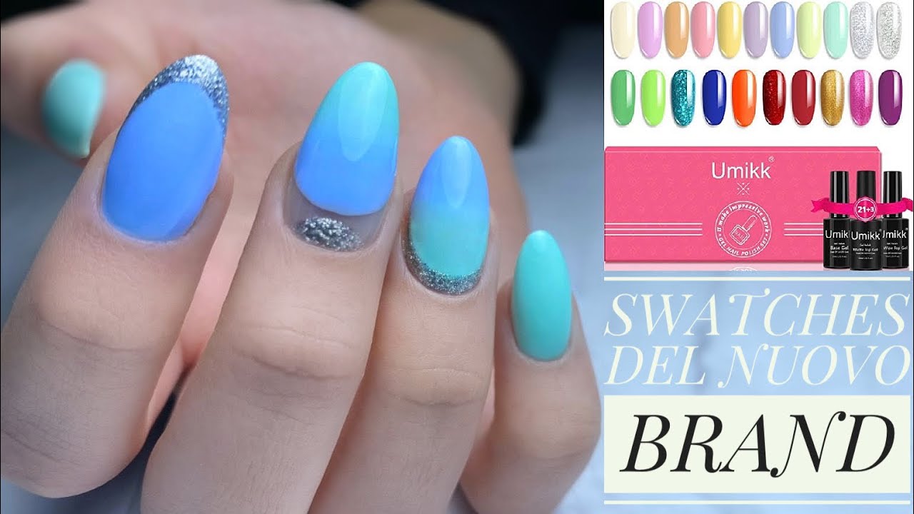 effetto SFUMATO con semipermanente | UMIKK swatches | OMBRE | degrade | effetto shade