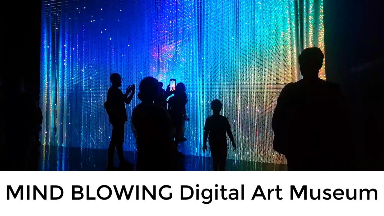 🇸🇬Singapore's MIND BLOWING Digital Art Museum | ArtScience Museum Singapore | Marina Bay Sands🇸🇬