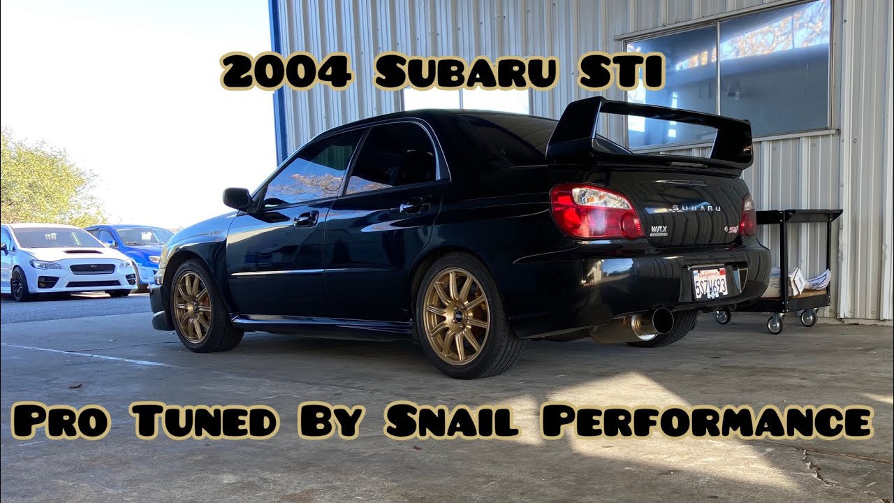 Vlog | 2004 STI gets pro tuned by Snail Performance