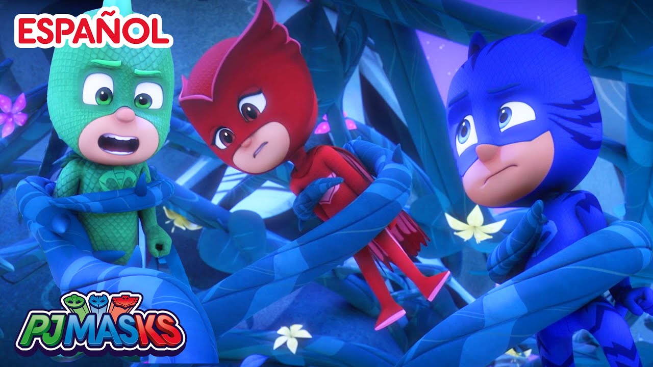 ¡Una noche de campamento que sale mal! 😱 PJ Masks en Español episodios completos | Dibujos Animados