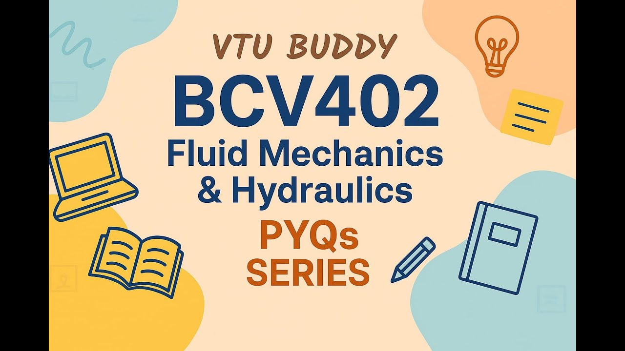 🚀 Crack Fluid Mechanics | BCV402 PYQs + Revision in 1 Shot!
