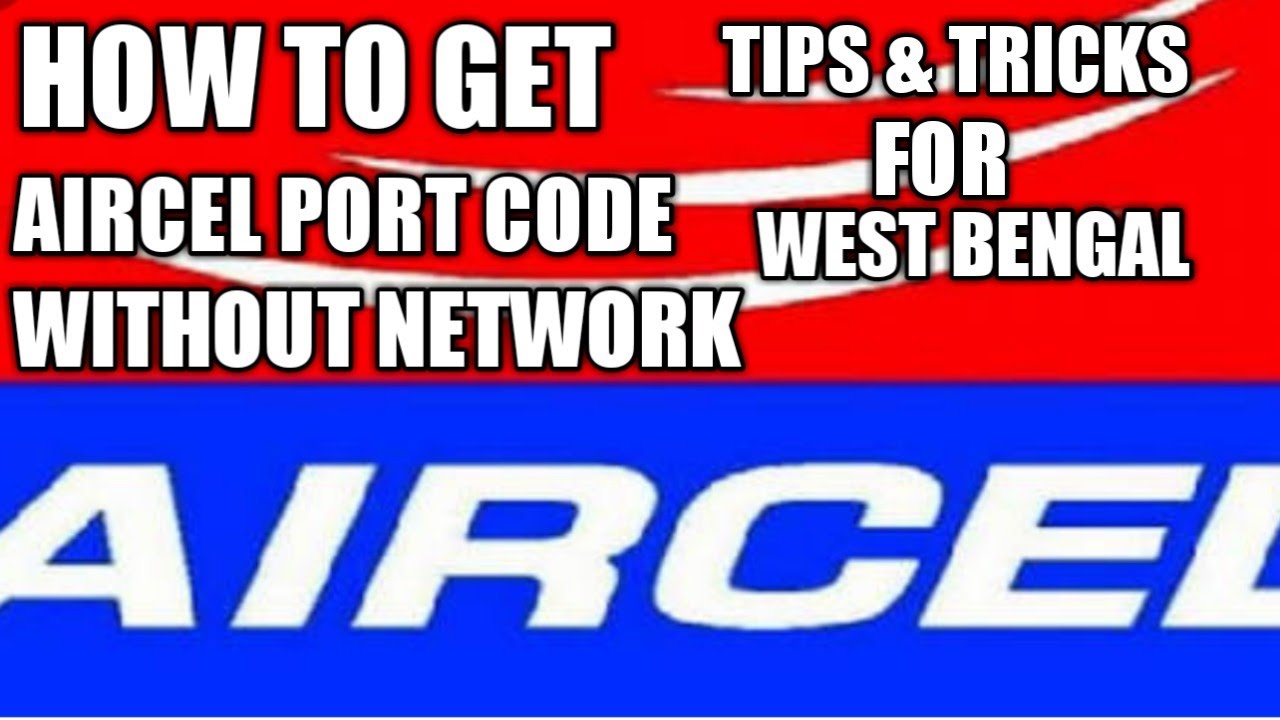 Aircel PORT CODE : How to Get Port Code \ UPC CODE Without Network