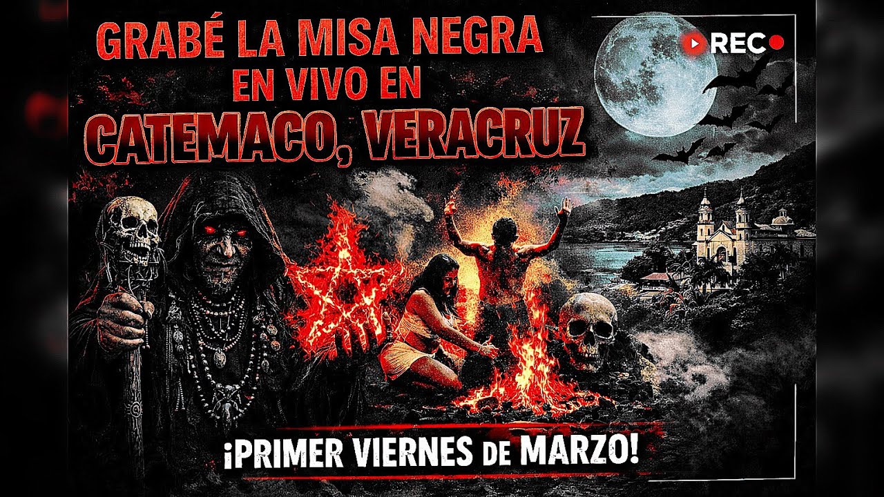Así inicia la misa negra ( catemaco Veracruz )