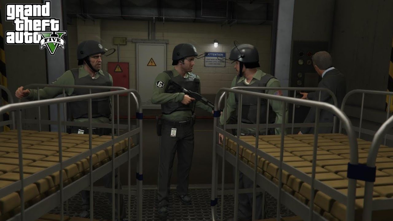 GTA V Biggest Heist Mission – The Big Score (PS5)