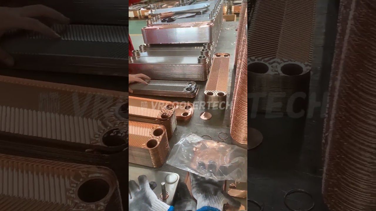 Brazed Plate Heat Exchanger Assemble